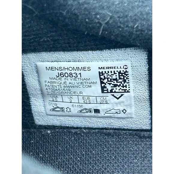 Merrell Jungle Moc Mens 9.5 Brown Suede Slip On Hiking Walking Shoes J60831 - Picture 7 of 14